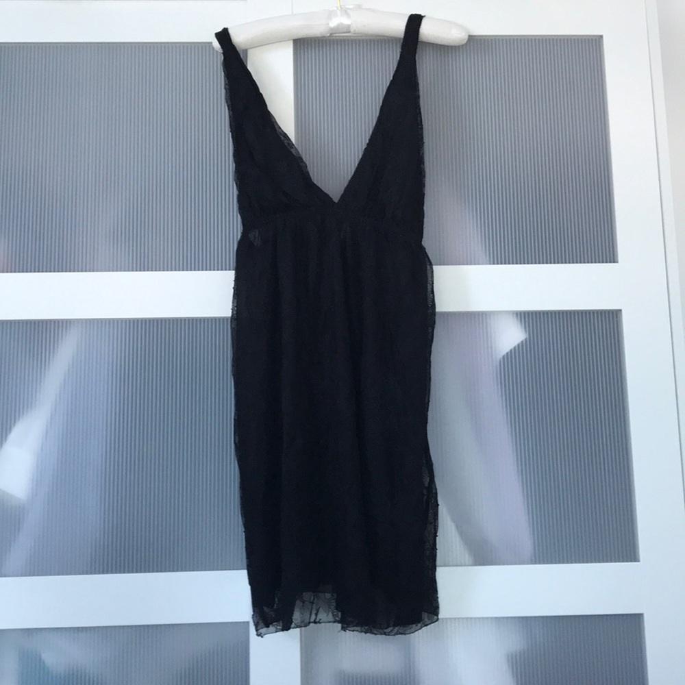 Vera Wang Silk and Lace Slip